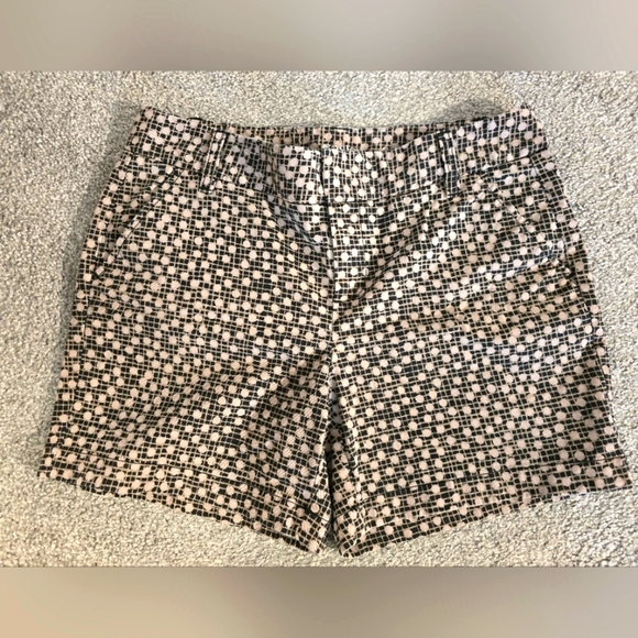 Caslon Pants - Caslon Mid Rise Women's Size 4 Geometric Shorts